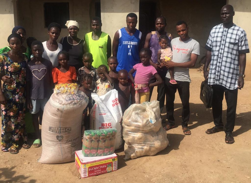 Food Supply Drop at City of Refuge in FCT Nigeria
